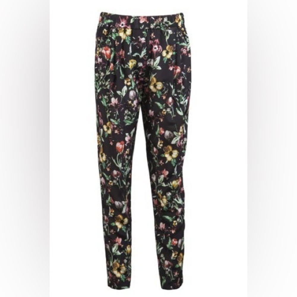 3.1 Phillip Lim Silk Floral Pull on Pants